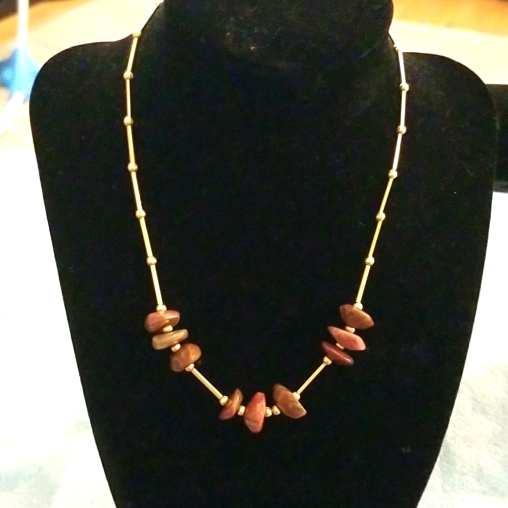 Stone necklace